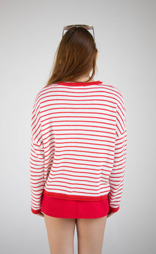 since you've been gone striped sweater