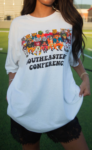 charlie southern: sec family comfort colors t shirt