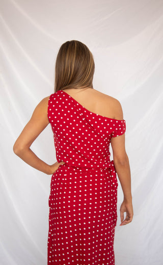 can't stop me polka dot set