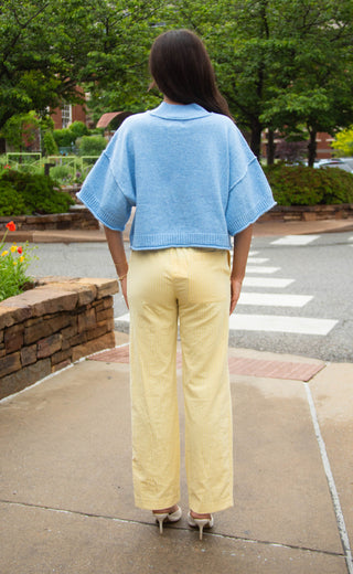 see it through striped pants