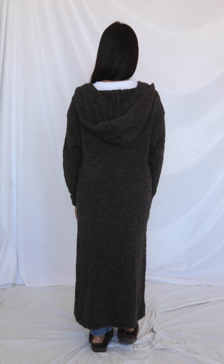 cozy up long cardigan