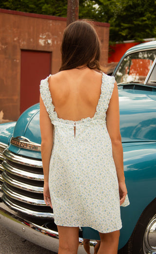 out of the blue floral babydoll dress