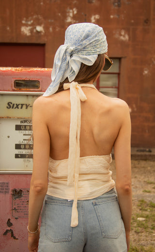 tide line halter top