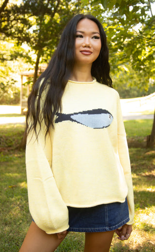 fishing for compliments sweater - butter