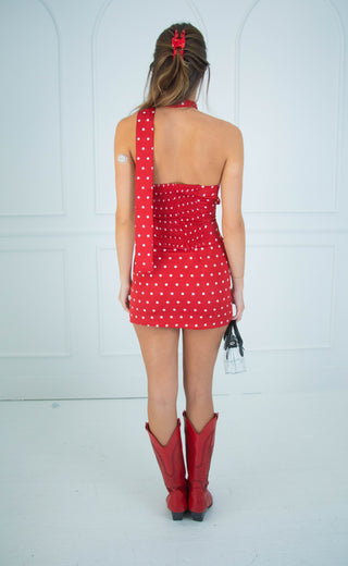 downtown dot two piece set