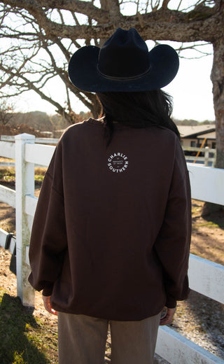 charlie southern: texas like no place on earth sweatshirt
