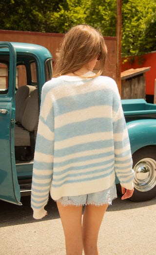 pistola: moa striped bubble sweater