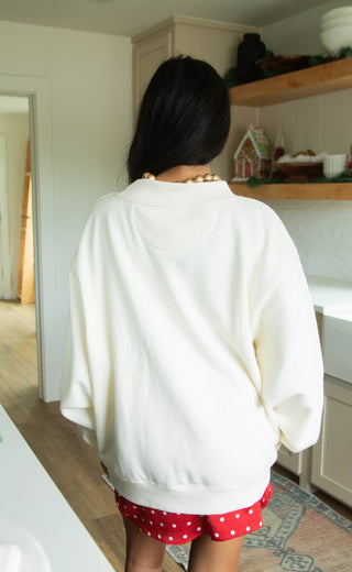 friday + saturday: merry mockneck