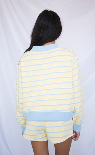 take the chance striped lounge set