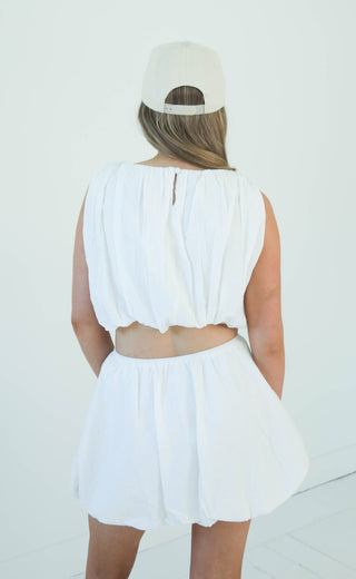minkpink: alexa bubble crop top