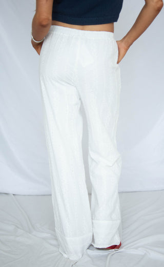 saving grace eyelet pants