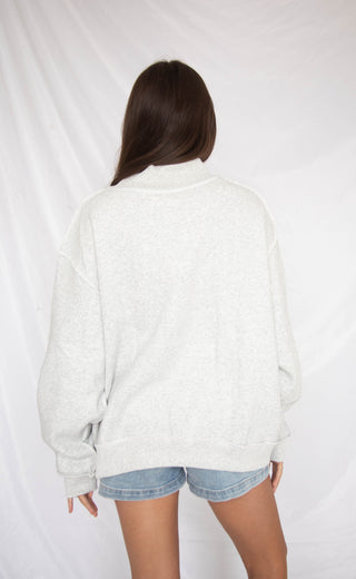 arkansas stripe mockneck - blue stripe