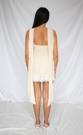 wandering far chiffon two piece set
