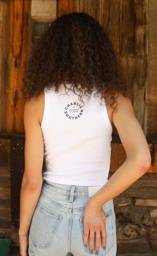 charlie southern: giddy up arch tank