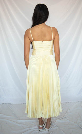 astr: shionagh dress - yellow