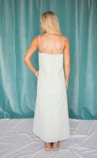 gonna go far stripe maxi dress