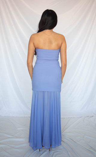 astr: lizet dress - periwinkle