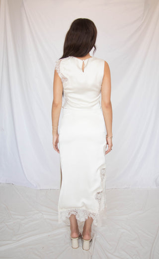 blank canvas lace two piece set