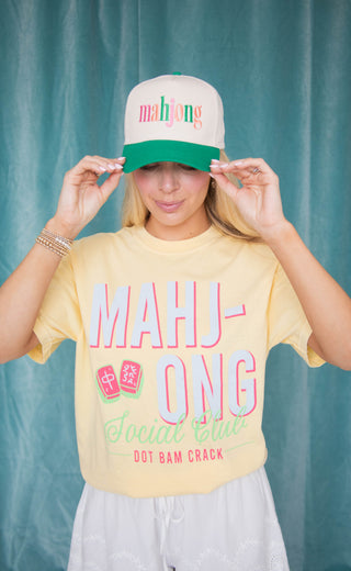 friday + saturday: mahjong two tone trucker