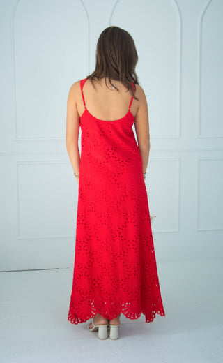 feeling hot maxi dress