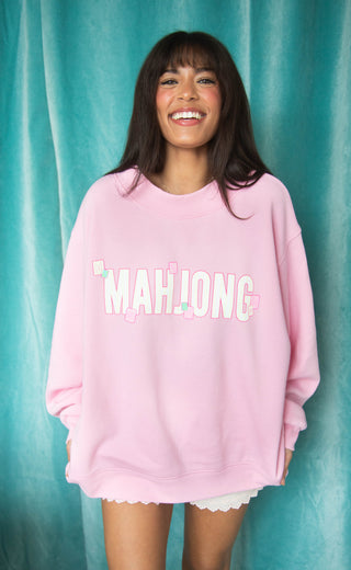 friday + saturday: mahjong mock neck