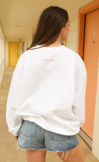 friday + saturday: out of office sweatshirt