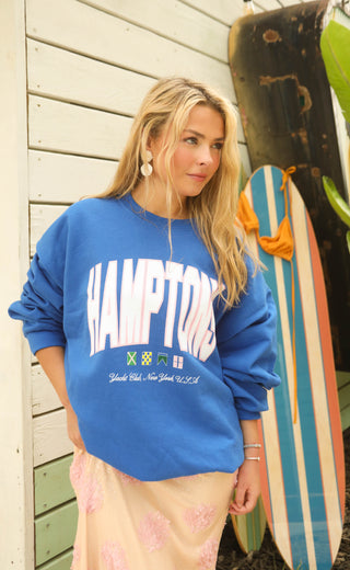 friday + saturday: hamptons yacht club sweatshirt