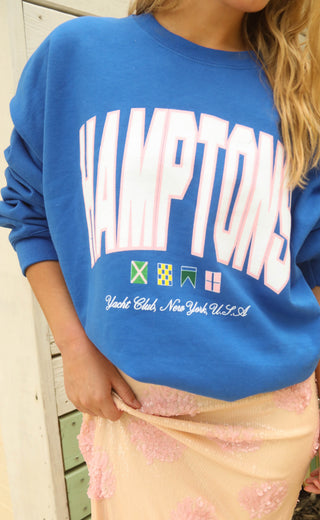 friday + saturday: hamptons yacht club sweatshirt