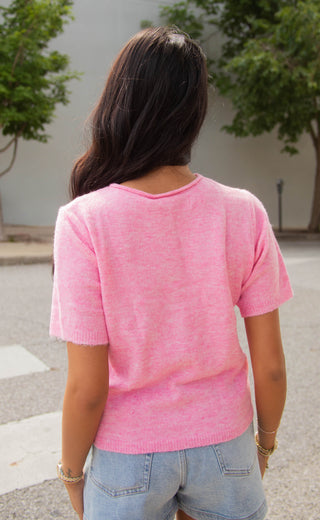 all my love cardigan - pink