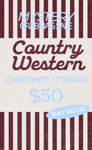 mystery grab bag - country western