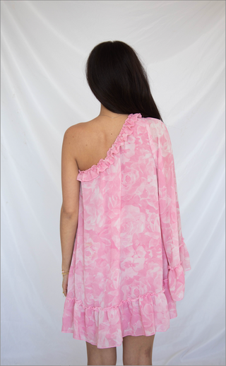 show me your mumu: wonder mini dress - sweet pink