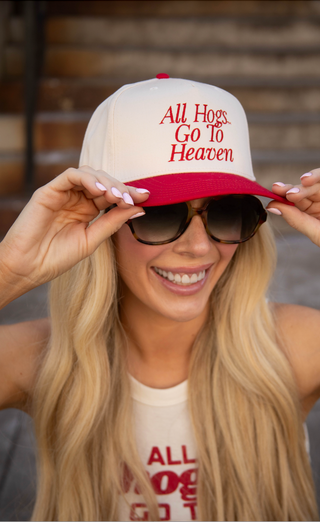 charlie southern: all hogs go to heaven trucker hat