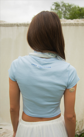 charlie southern x emma katherine art: boot scootin embroidered baby tee