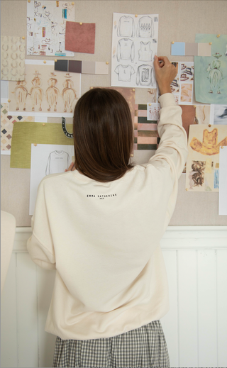 charlie southern x emma katherine art: lucky you horseshoe sweatshirt
