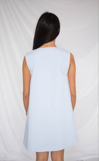 sweet memory mini dress - light blue