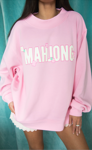 friday + saturday: mahjong mock neck