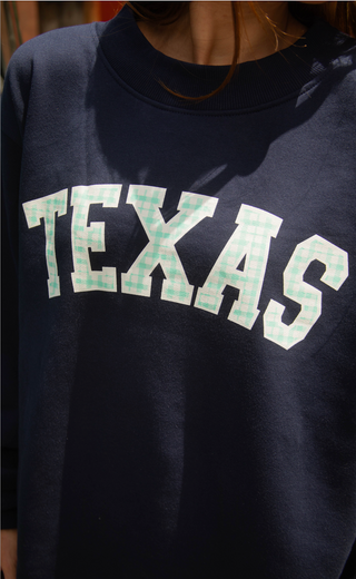 charlie southern: texas mock neck - navy