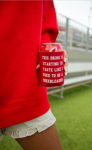 charlie southern: used to be cheerleader drink sleeve