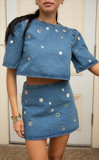 smoke and mirrors denim set