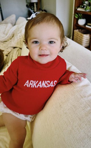 arkansas rollneck sweater - baby