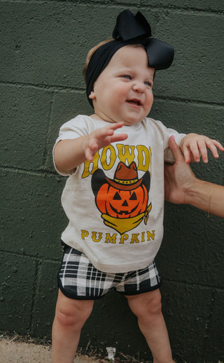 charlie southern: howdy pumpkin kids tee