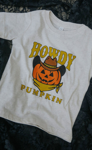 charlie southern: howdy pumpkin kids tee