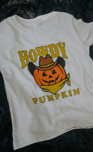 charlie southern: howdy pumpkin kids tee