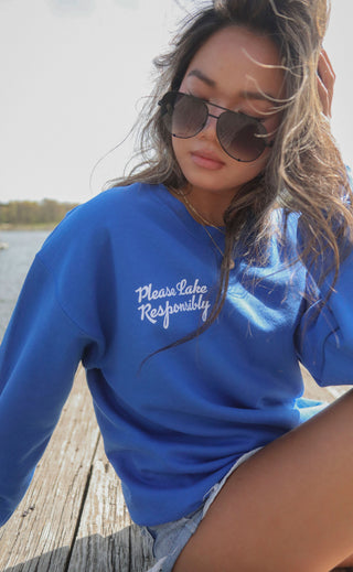jo johnson: lake responsibly sweatshirt