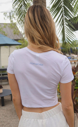 friday + saturday: pasta + lobster baby tee