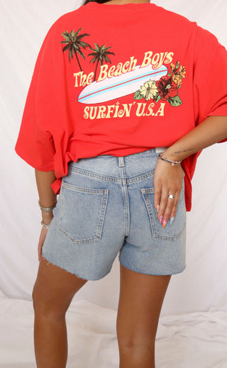 pistola: andie high rise vintage cut off short - notion