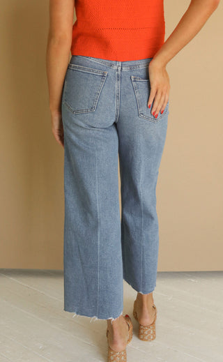pistola: lana crop highrise ultra wide leg - rhythm vintage