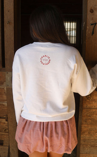charlie southern: cowgirls need love too sweatshirt