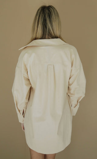 new perspective top - taupe